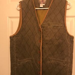 Mens Territory Ahead Five Button Down Vest